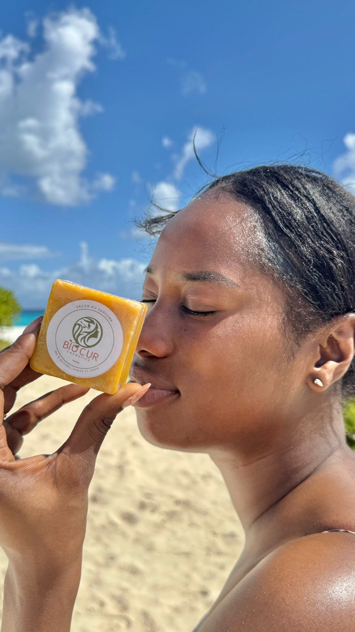 Savon au curcuma