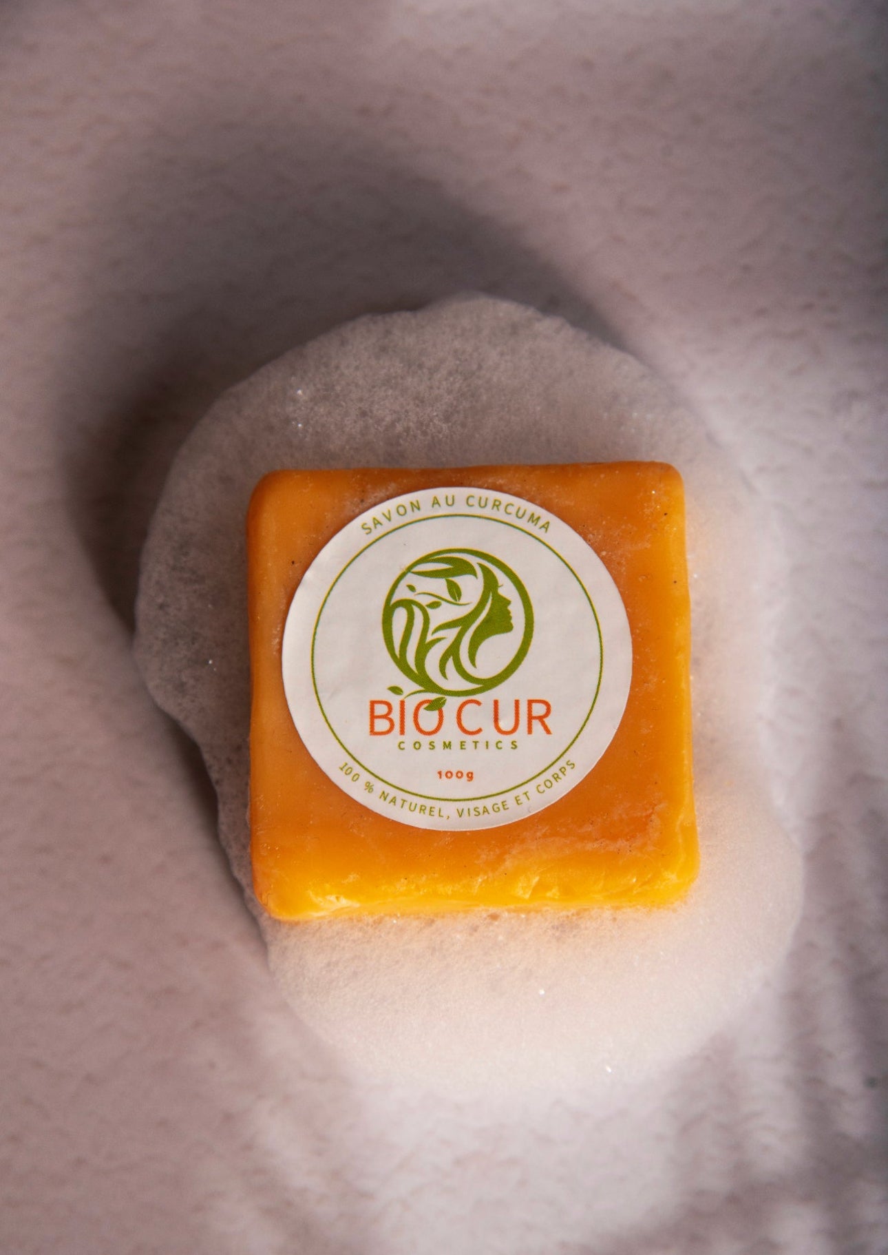 Savon au curcuma