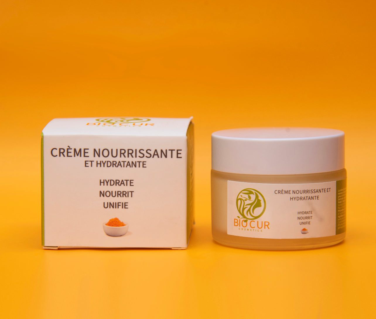 Crème Nourrissante au Curcuma