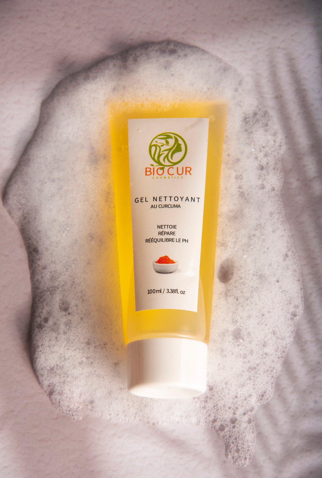Gel Nettoyant au Curcuma