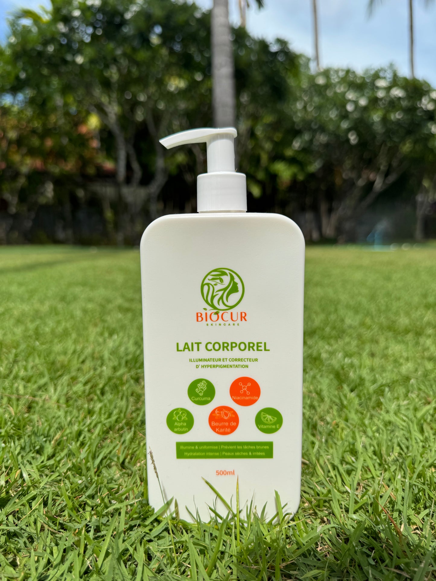 ✨ LAIT CORPOREL Curcuma & Niacinamide Illuminateur & Correcteur d’hyperpigmentation