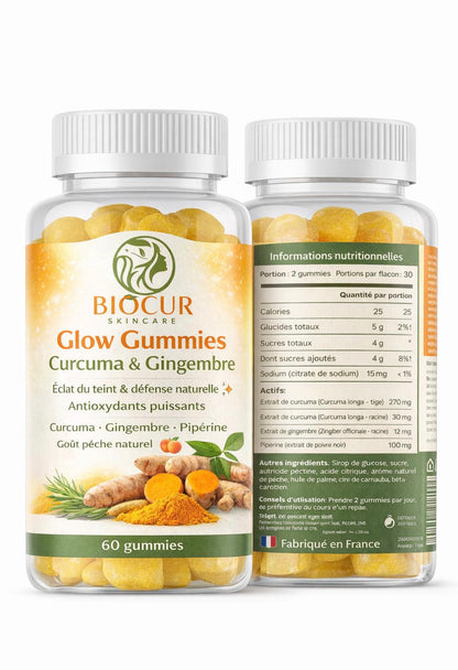 GUMMIES AU CURCUMA ET GINGEMBRE
